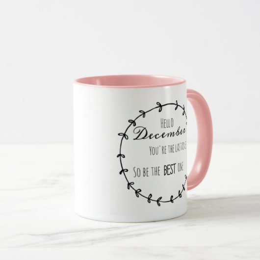 Mok december (Voorkant rechts)