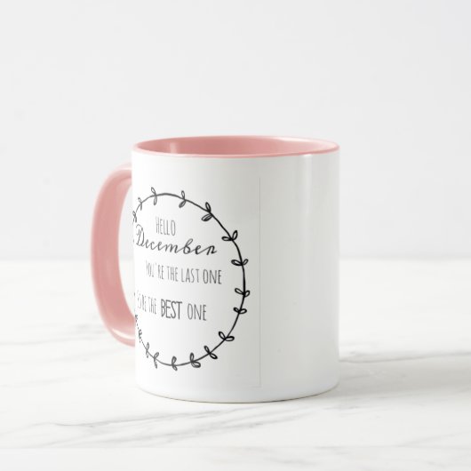 Mok december (Voorkant links)