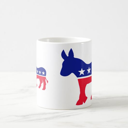 Mok Democraat Red, White en Blue DONKEY (Center)
