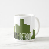 Mok "Detroit Coffee" opnieuw voorstellen (Voorkant rechts)