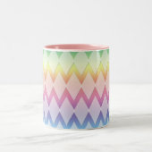 Mok - Diamantpatroon op regenboogkleuren (Center)