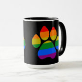Mok Diamond Rainbow Paws (Voorkant rechts)