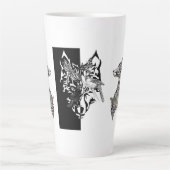 Mok diergidsen latte (Voorkant)