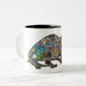 Mok dierlijke koffie - gemengd (Voorkant links)