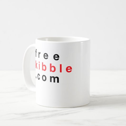 mok "Diervoeding" (Voorkant links)