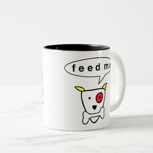 mok "Diervoeding" (Voorkant rechts)