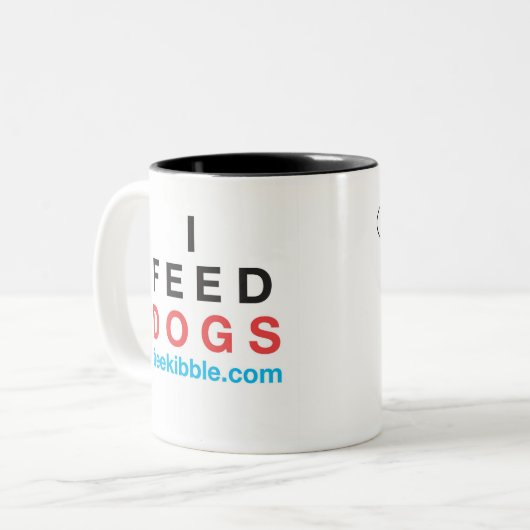 mok "Diervoeding" (Voorkant links)