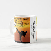 mok "Discipline" koffie (Voorkant links)