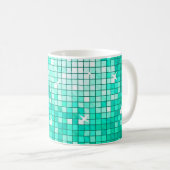 Mok Disco Tiles Aqua (Voorkant rechts)