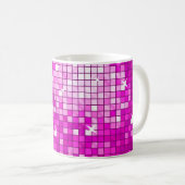 Mok Disco Tiles Pink (Voorkant rechts)