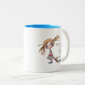 mok "Dochter" koffie (Voorkant rechts)