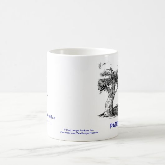 Mok dode advocaat™ octrooiadvocaat koffiekoffie (Center)