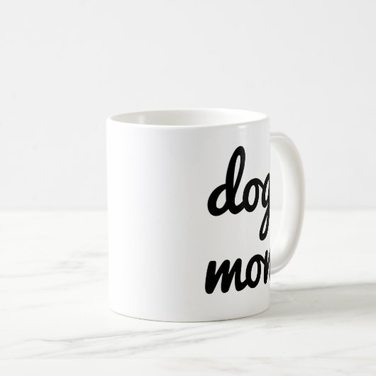 Mok Dog mama | Mok van Dog Mam Coffee (Voorkant rechts)