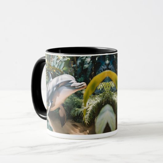 Mok dolfijn (Voorkant links)