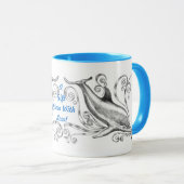 mok Dolphins Charcoal II' Ringer (Voorkant rechts)