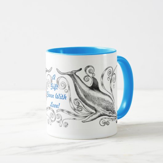 mok Dolphins Charcoal II' Ringer (Voorkant rechts)