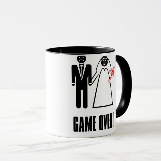 Mok Dom Foto Game Over (Voorkant rechts)