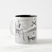 Mok Don Quichot (Voorkant links)