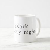 Mok donkere en nachtschrijver voor winkels (Voorkant rechts)