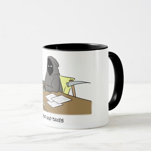 Mok Dood en Belastingen (Voorkant rechts)