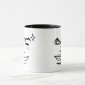 Mok Doubleman Happy/Angry-emoties (Midden)