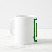 Mok dragon Onderzetter (Voorkant links)