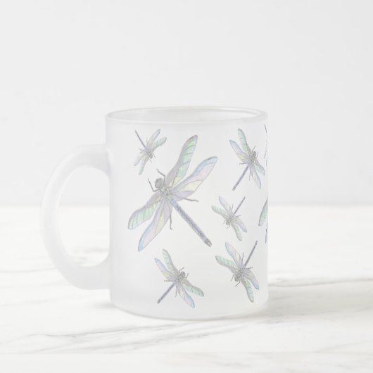 MOK DRAGONFLIES (gevorst glas) (Links)