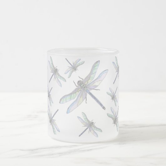 MOK DRAGONFLIES (gevorst glas) (Center)