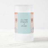 MOK ~ DRAMA GIRL THEATER MASKS & SHAKESPEARE QUOTE (Center)