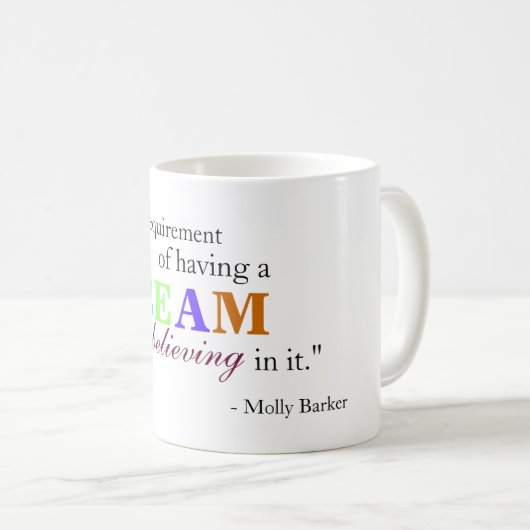 Mok Dream Quote (Voorkant rechts)