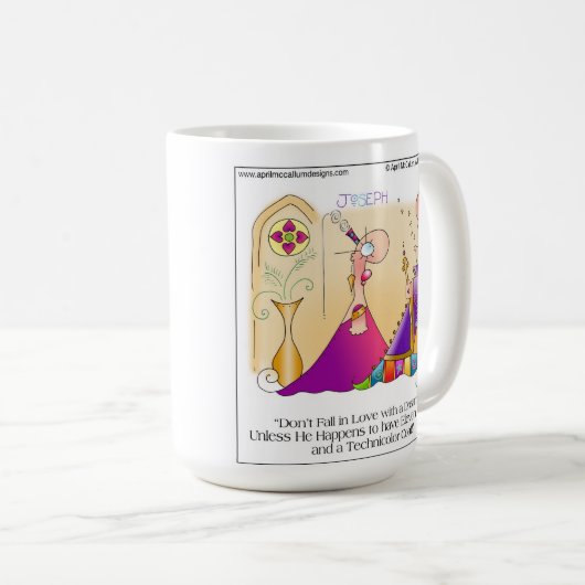 Mok DREAMERS Cartoon door April McCallum (Voorkant rechts)