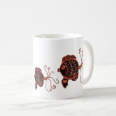 Mok - Drie koperen vissen (Voorkant rechts)