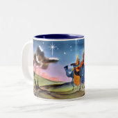 Mok drie-wijde Mannen (Voorkant links)