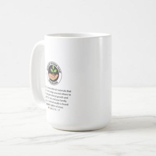 Mok drinkwater (Voorkant links)