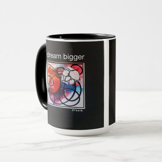 mok 'droom groter' Beverage (Voorkant links)