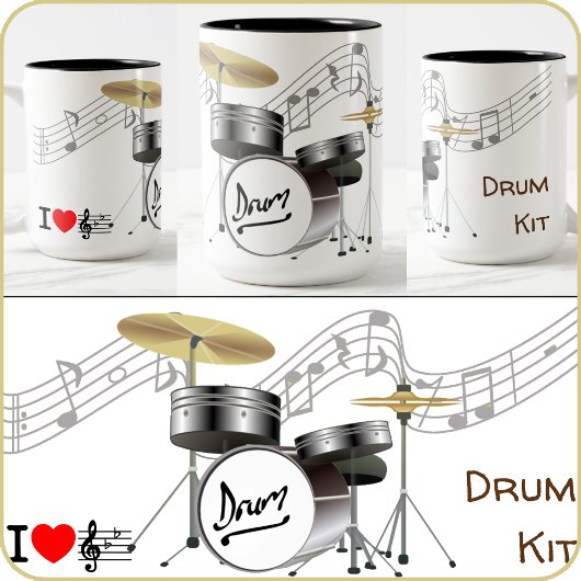 MOK - Drum Kit Design - I Heart Music