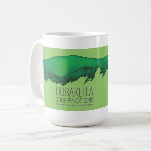 Mok Dubakella - 2009 Pinot Gris (Voorkant links)