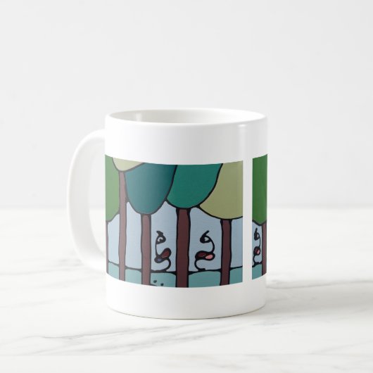 Mok - Ducks between the trees (Voorkant links)