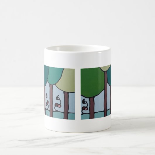 Mok - Ducks between the trees (Center)