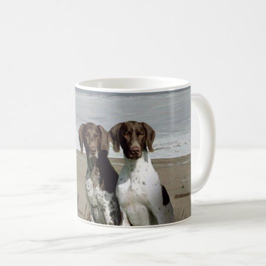 Mok Duitse Shorthaired Pointer (Voorkant rechts)