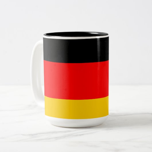 Mok Duitse vlag (Voorkant links)