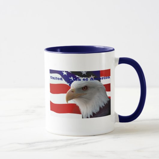 Mok Eagle Coffee van de Verenigde Staten van Ameri (Rechts)