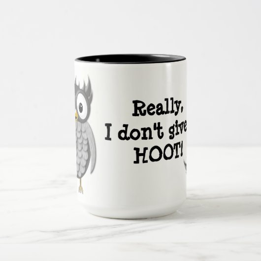 Mok, ECHT, IK GEEF GEEN HOOT! Mok (Midden)