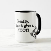 Mok, ECHT, IK GEEF GEEN HOOT! Mok (Voorkant rechts)