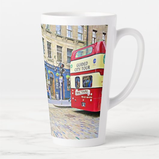 Mok Edinburgh, Scottland Latte (Rechts)