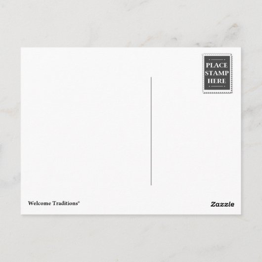 Mok eekhoorn briefkaart (Achterkant)