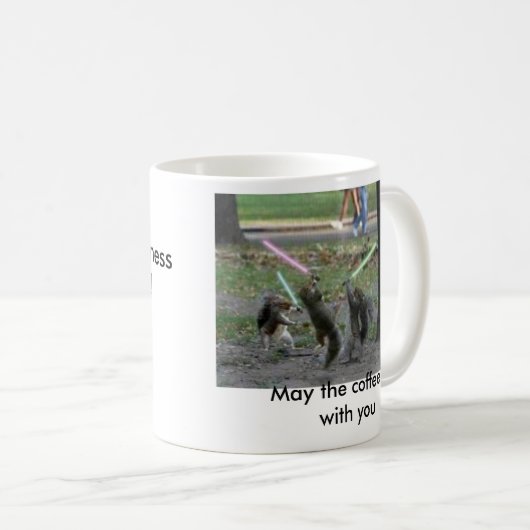 Mok eekhoornkoffie (Voorkant rechts)