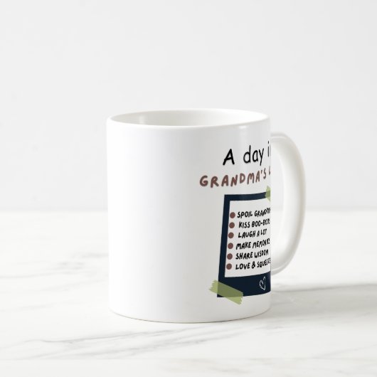 Mok - Een dag in het leven van oma (Voorkant rechts)