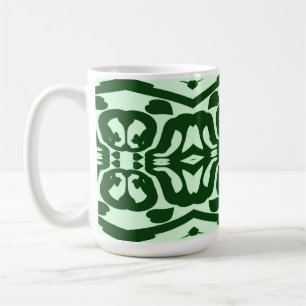 Mok, Een klassiek groen kleur creatief ontwerp Koffiemok