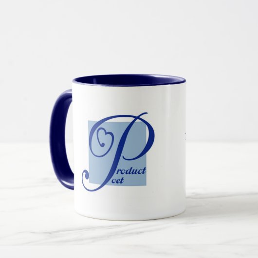 mok "Een ochtend-Haiku" koffie (Voorkant links)